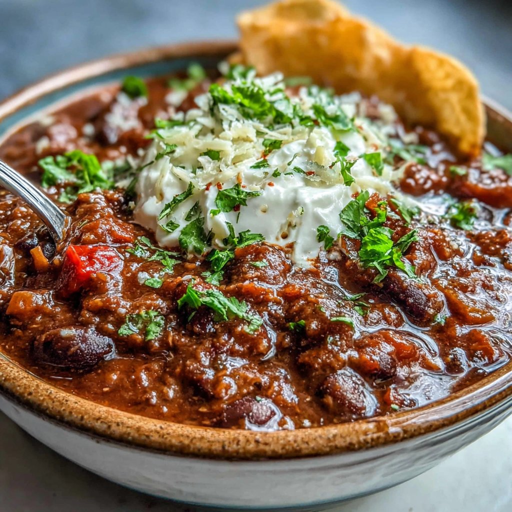 Black Bean Chili Bowl