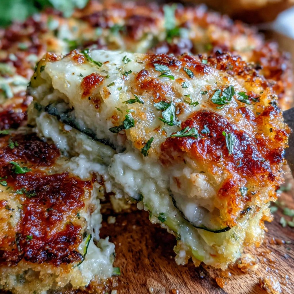Baked Zucchini Parmesan