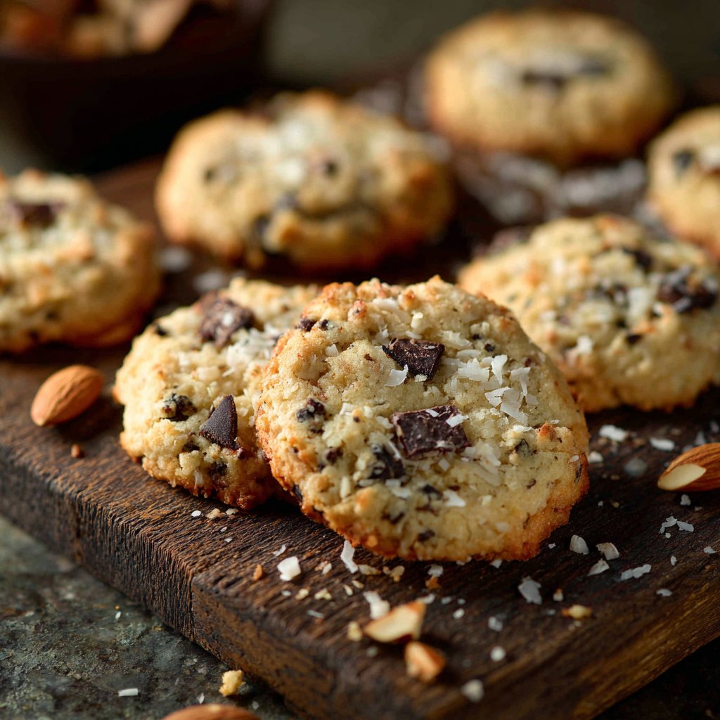 Almond Joy Spring Cookies