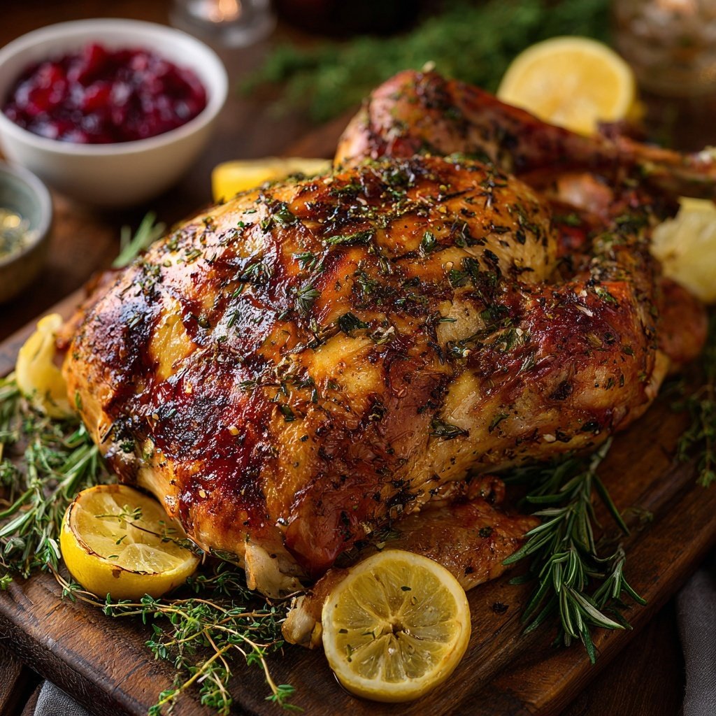 Festive Herb Roast Turkey