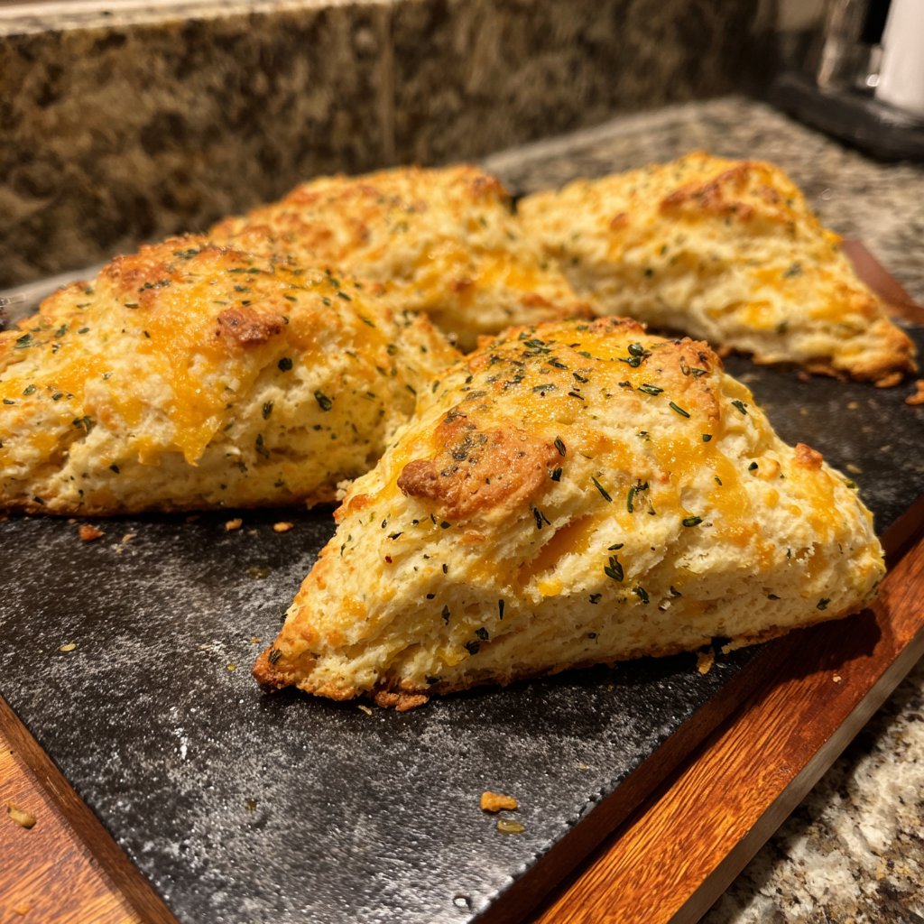 Savory Scones with Cheese