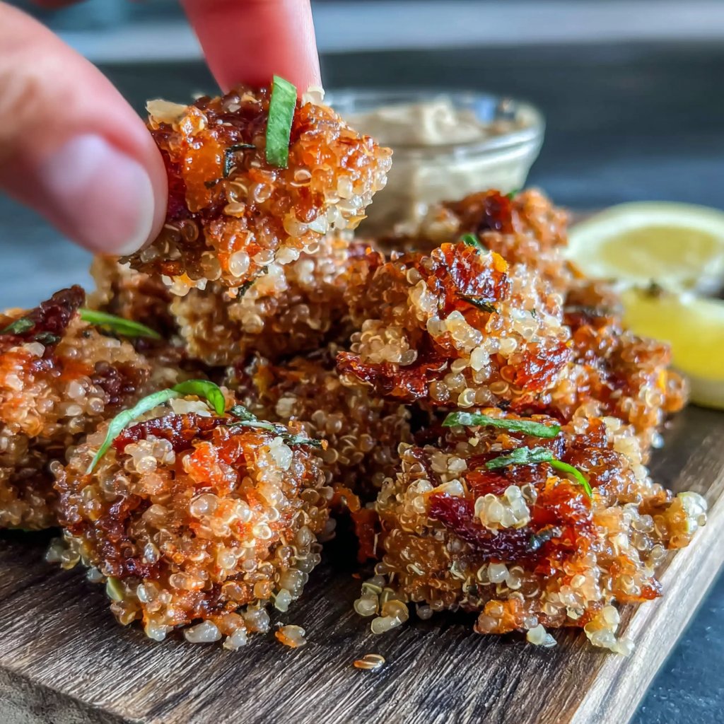 Citrus-Glazed Quinoa Bites