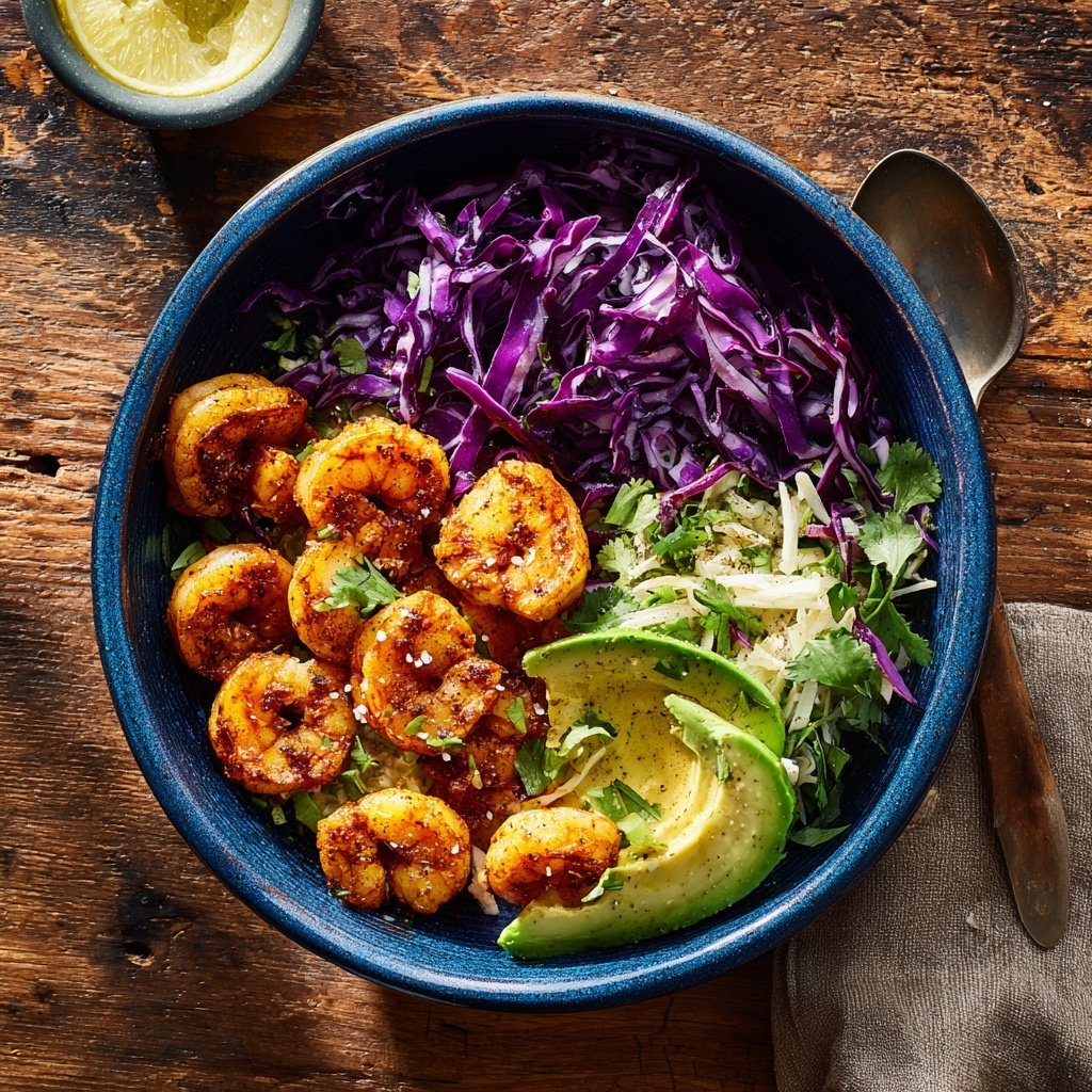 Easy Shrimp Taco Bowls